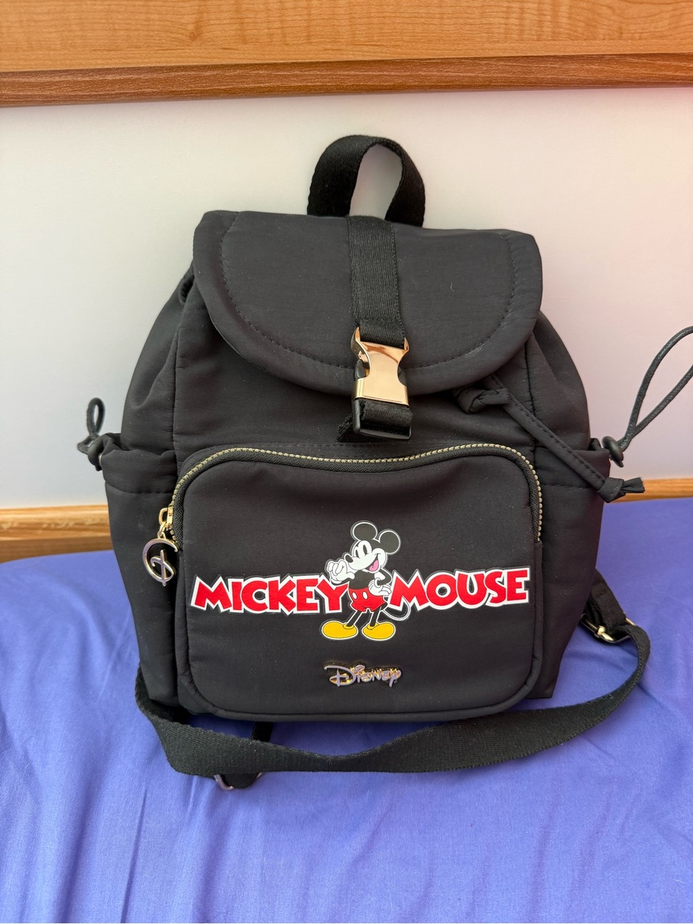 Disney Black Mickey Mouse Mini Backpack